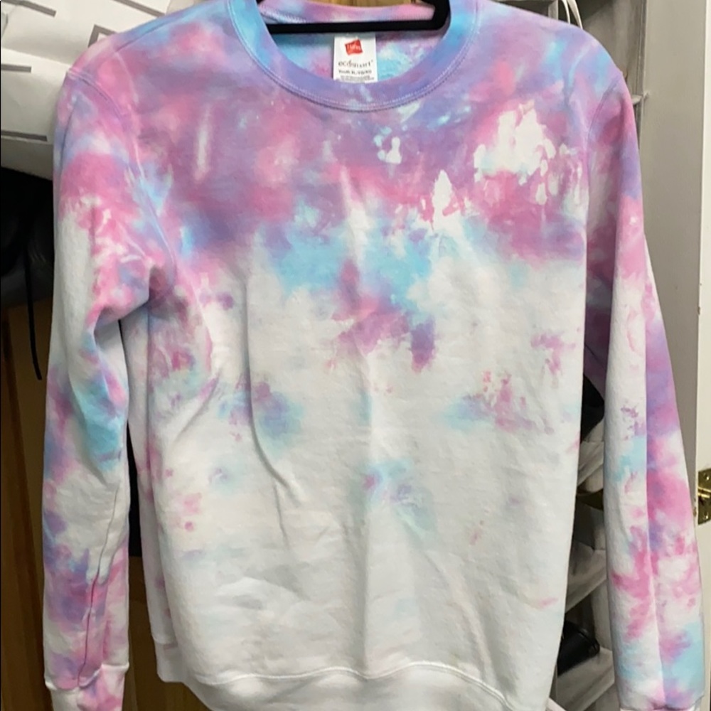 Cotton candy sweatshirt